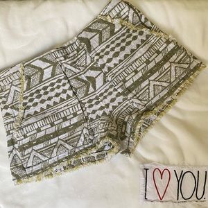 Zara Aztec Shorts